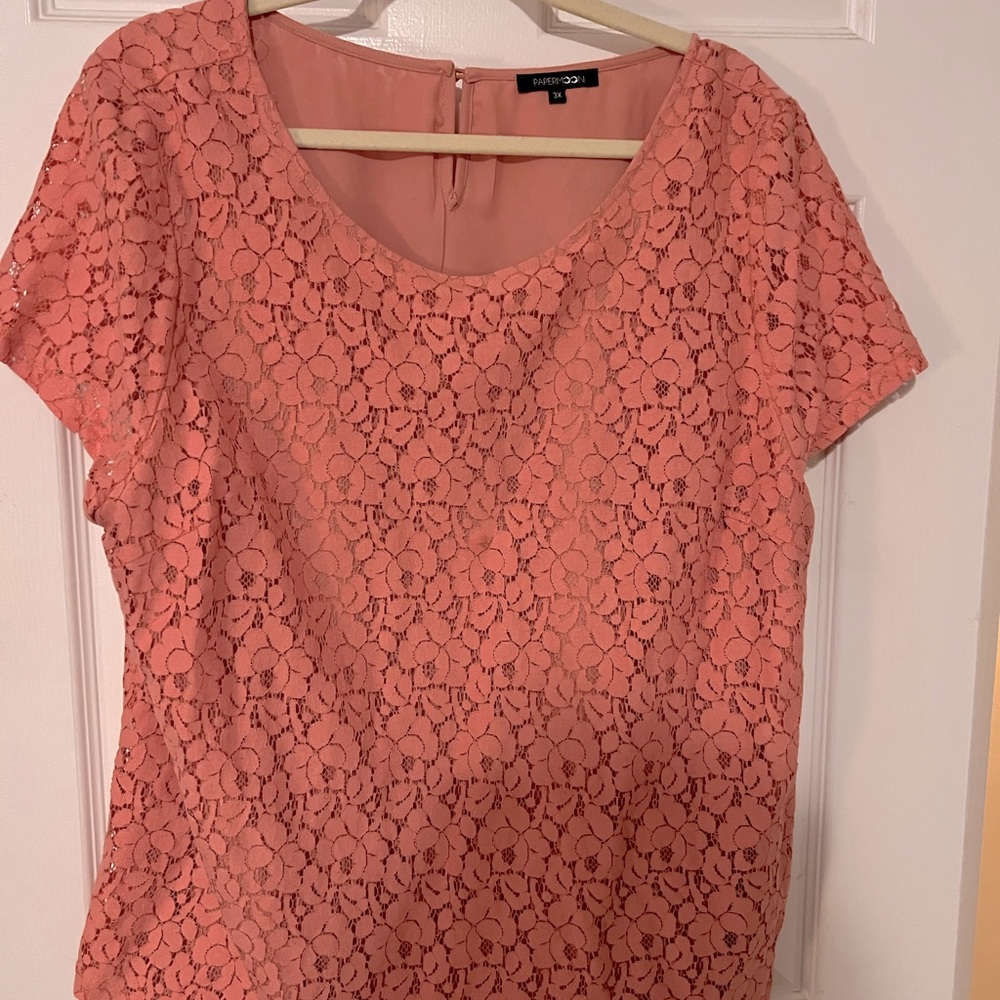 Papermoon lace shirt | 3X